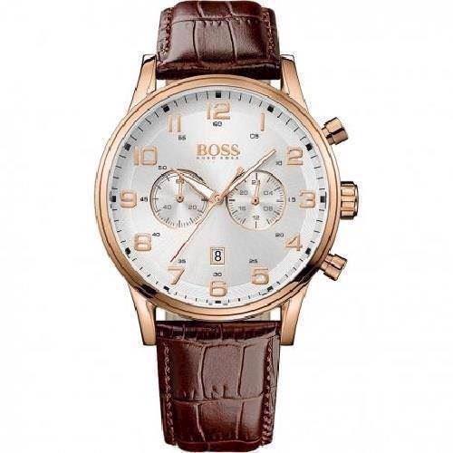 Image of Hugo Boss IP Rosaguld Quartz herre ur, model 1512921